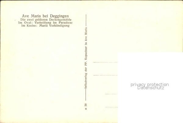 Deggingen Deckengemälde von Wannenmacher Verheiss – Bild 2