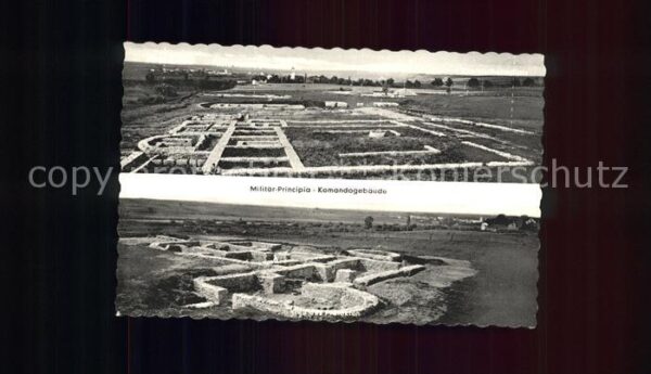 Eining Römer Kastell Abusina Militär Principia