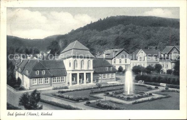 Bad Grund Kurbad Fontäne