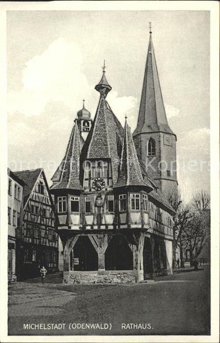 Michelstadt Rathaus Historisches Gebäude
