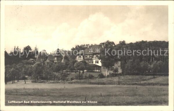 Bad Klosterlausnitz Kurhotel Waldhaus zur Köppe