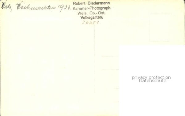 Wels Oberoesterreich Familienfoto Weihnachten 1933 – Bild 2