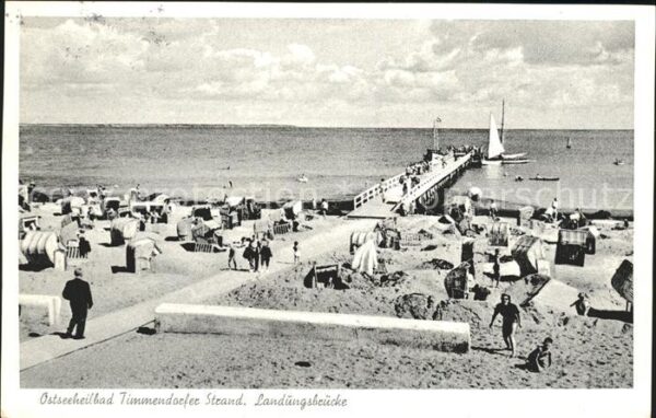 Timmendorfer Strand Landungsbrücke Strand Ostseeheilbad