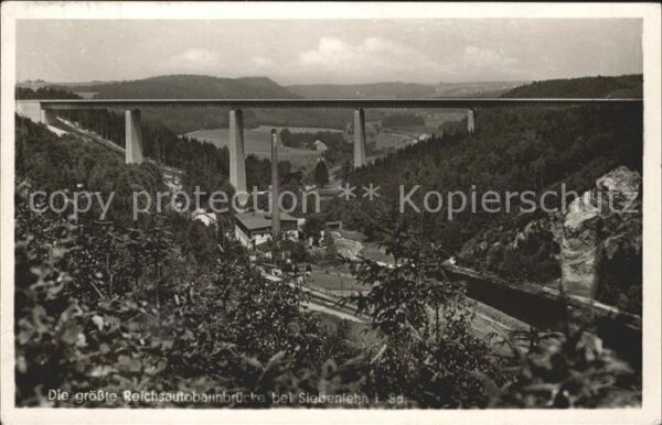 Siebenlehn Grösste Autobahnbrücke der Welt Muldent