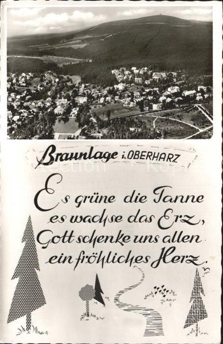 Braunlage Fliegeraufnahme Poesie
