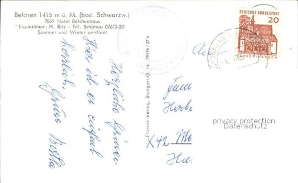 Belchen Baden Belchenhotel Alpenpanorama – Bild 2
