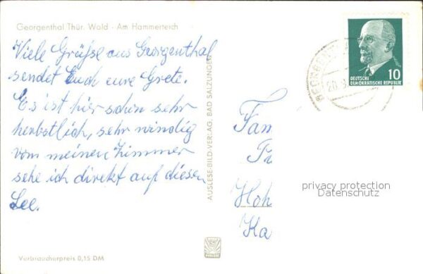 Georgenthal Gotha Hammerteich Anlegestelle Boot – Bild 2