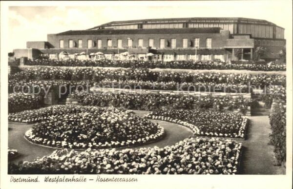 Dortmund Westfalenhalle Rosenterrassen
