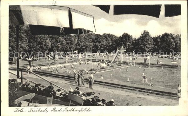 Bad Rothenfelde Sole Freibad Schwimmbad