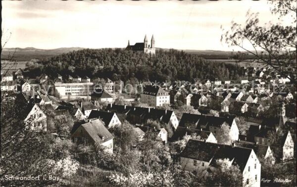 Schwandorf Kreuzberg mit Oberrealschule