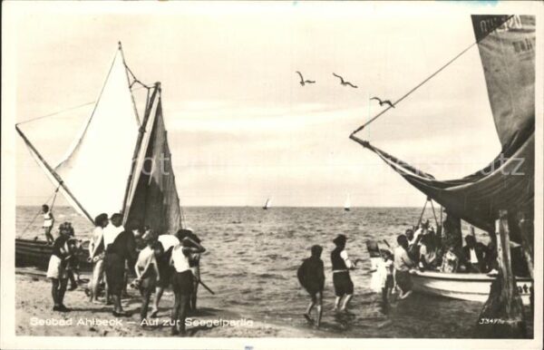 Ahlbeck Ostseebad Auf zur Segelpartie