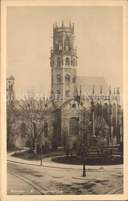 Muenster Westfalen Ludgerikirche Bromsilber