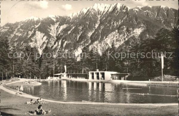 Oberau Loisach Schwimmbad