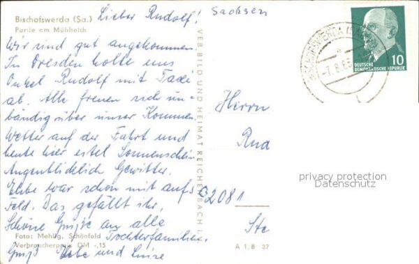 Bischofswerda Partie am Mühlteich – Bild 2
