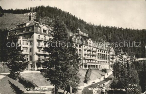 Semmering Niederoesterreich Hotel Panhans Höhenkurort