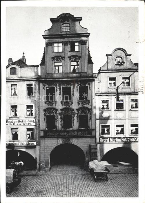 Hirschberg Jelenia Gora Rokokohaus Goldenes Schwert