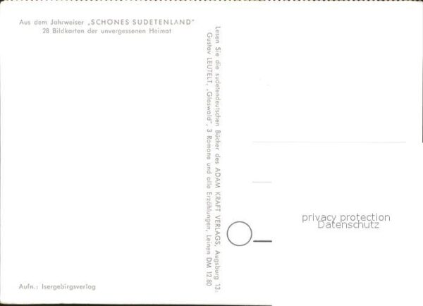 Friedland Boehmen Schloss Jahrweiser Schönes Sudetenland – Bild 2