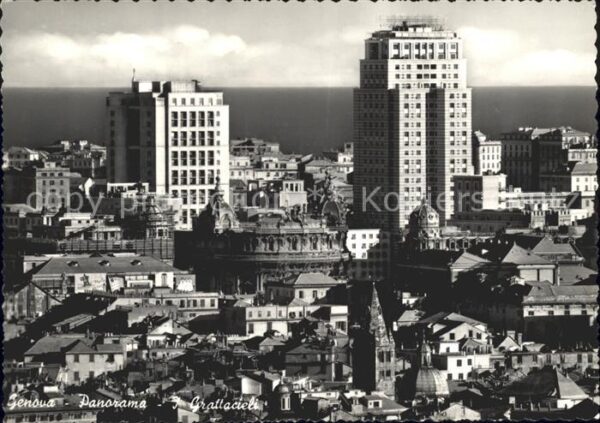 Genova Genua Liguria I Grattacieli