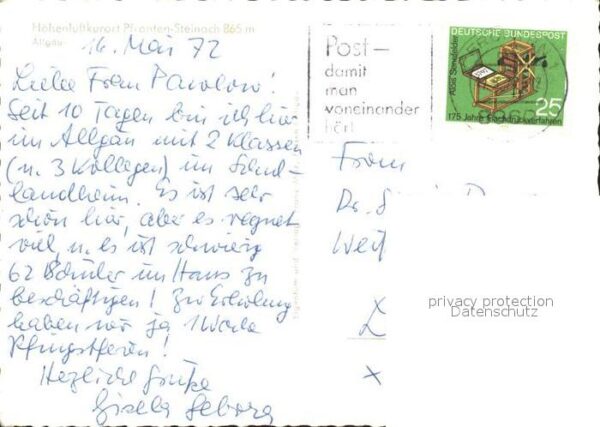 Steinach Pfronten Höhenluftkurort Fliegeraufnahme – Bild 2