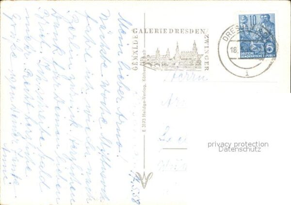 Dresden Kronentor im Zwinger Fontäne – Bild 2