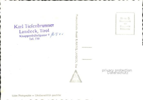 Landeck Tirol Haus Tiefenbrunnen Pension – Bild 2