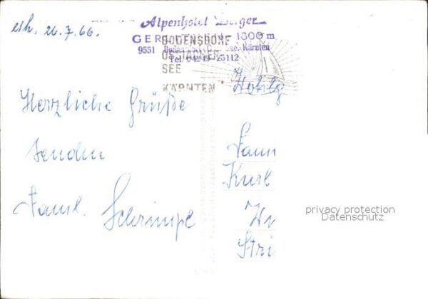 Bodensdorf Steindorf Alpenhotel – Bild 2