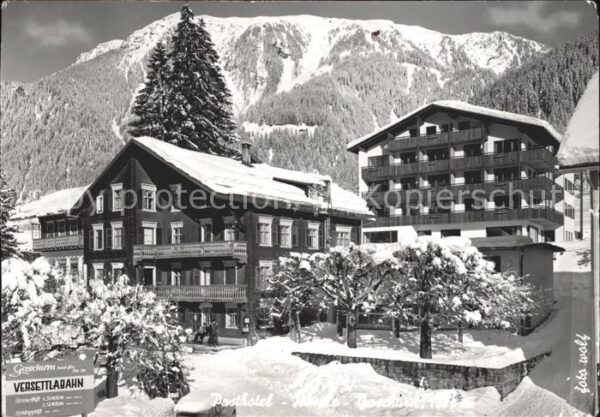 Gaschurn Vorarlberg Posthotel Rössle Wintersportplatz