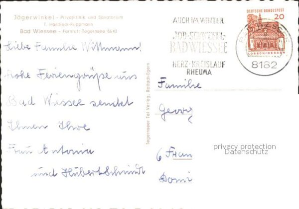 Bad Wiessee Jägerwinkel Privatklinik und Sanatorium – Bild 2