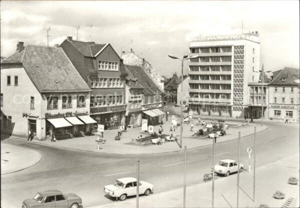Muehlhausen Thueringen Wilhelm Pieck Platz Thomas Müntzer Stad