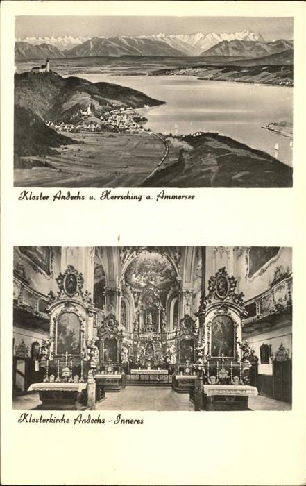 Andechs Kloster Inneres Herrsching a Ammersee