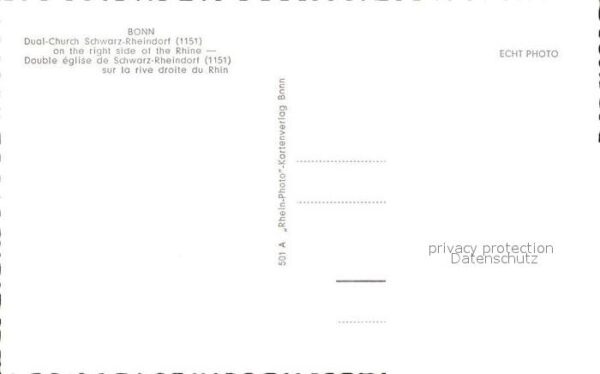 Bonn Rhein Doppelkirche Schwarz-Rheindorf – Bild 2