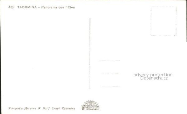 Taormina Sizilien con l' Etna – Bild 2