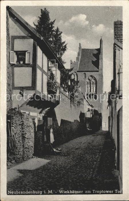 Neubrandenburg Wiekhäuser Treptower Tor