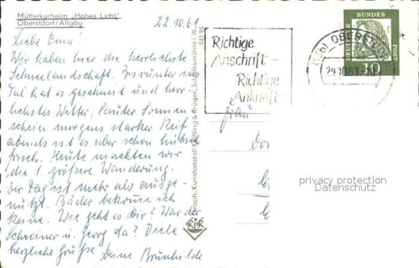 Oberstdorf Mütterkurheim Hohes Licht – Bild 2