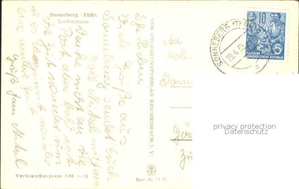 Sonneberg Thueringen Lutherhaus – Bild 2