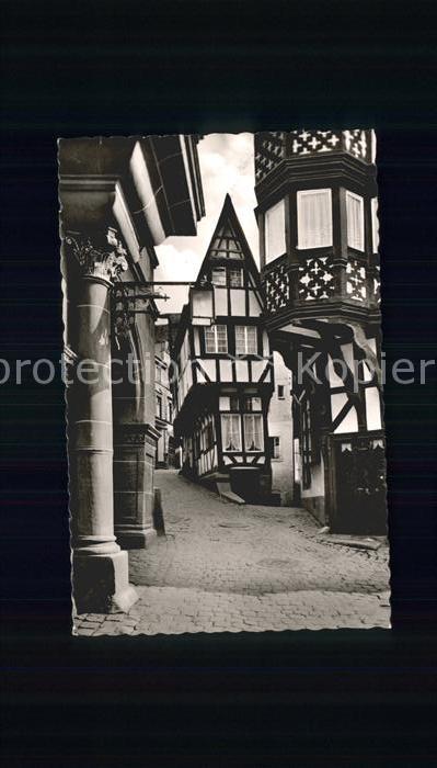 Bernkastel-Kues Mittelalterliche Häuser Markt