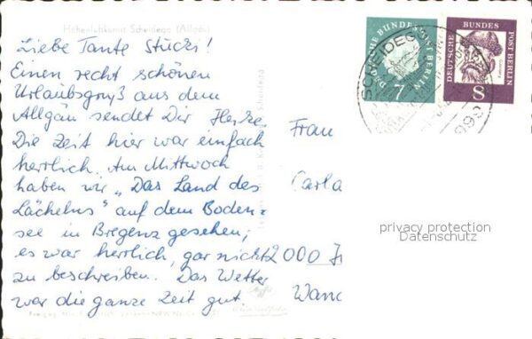 Scheidegg Allgaeu Fliegeraufnahme – Bild 2