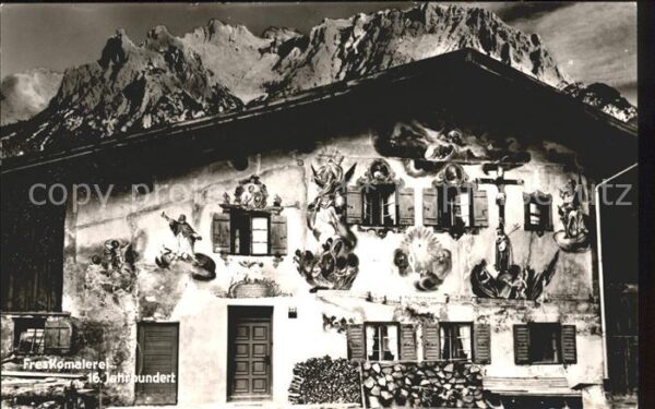 Mittelwald Freskomalerei 16. Jahrhundert