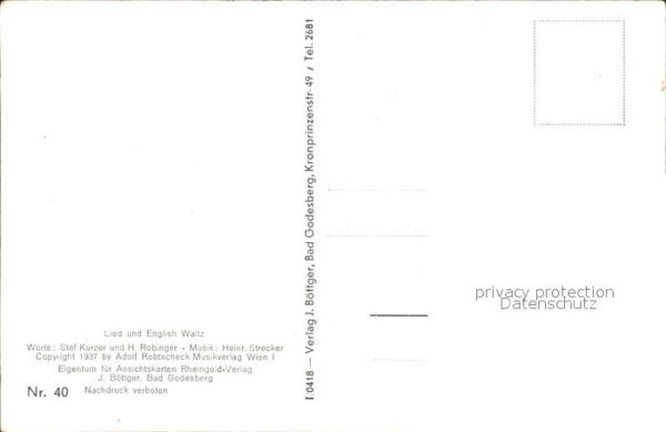 Liederkarte Sing mir das Lied noch einmal – Bild 2