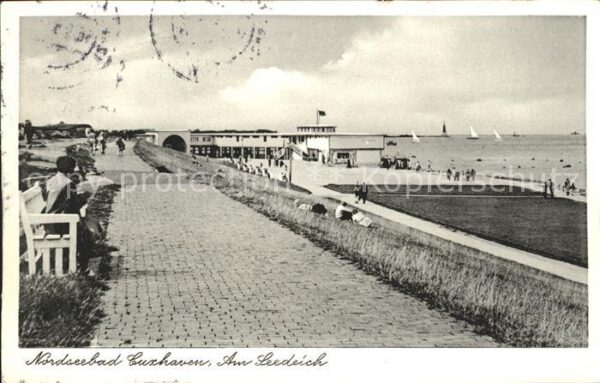 Cuxhaven Nordseebad Seedeich