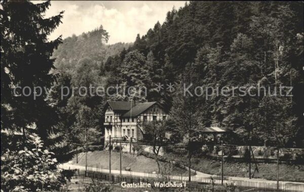 Kirnitzschtal Gaststätte Waldhäus