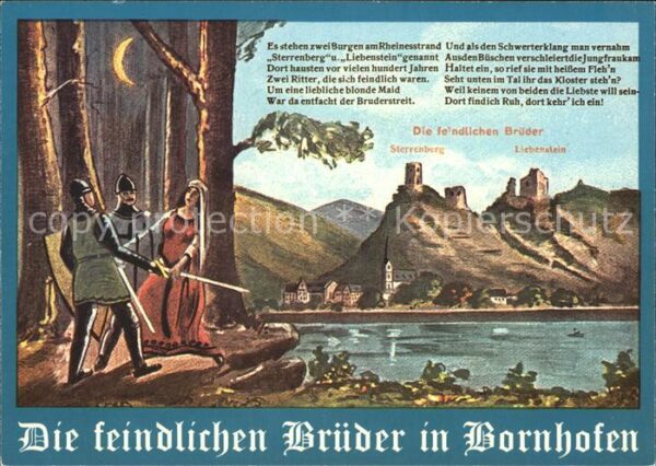 Kamp-Bornhofen Die feindlichen Brüder Burg Sterrenberg