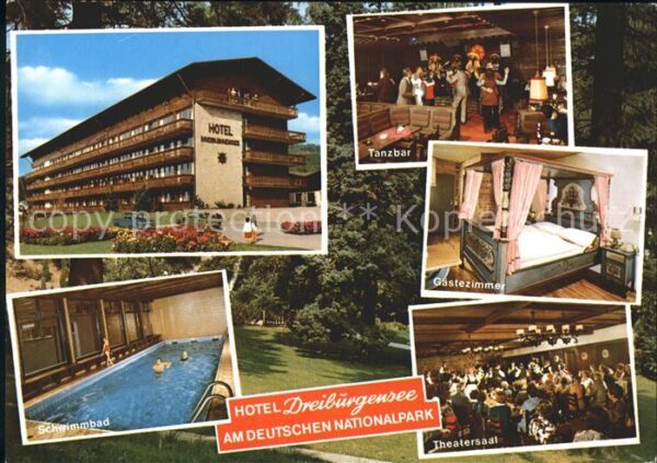 Tittling Hotel Dreiburgensee Schwimmbad Tanzbar