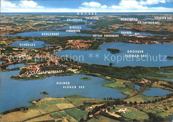 Ploen See Kl Gr Plöner Behlersee Schöh- Keller- S