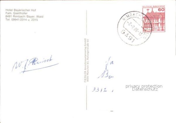 Rimbach Bayrischer Wald Hotel Bayerischer Hof – Bild 2