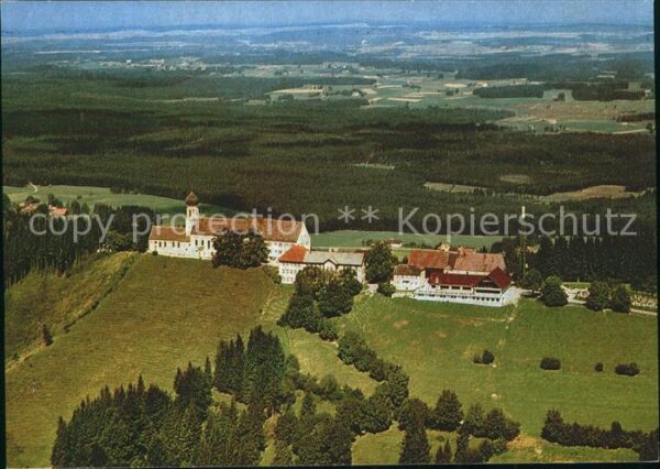Hohenpeissenberg Fliegeraufnahme Berggasthof Bayrischer