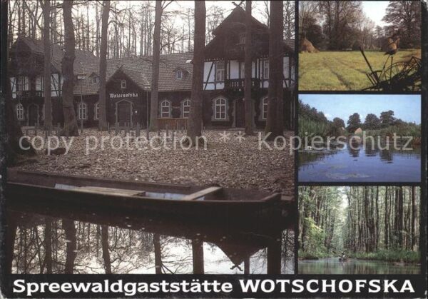 Spreewald Spreewaldgaststätte Wotschofska