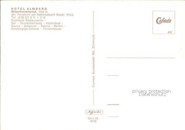 Mitterfirmiansreut Hotel Almberg Nationalpark Bayrischer W – Bild 2