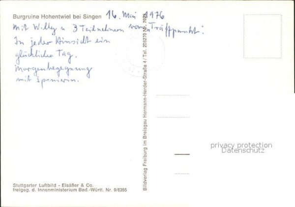 Singen Hohentwiel Burgruine – Bild 2