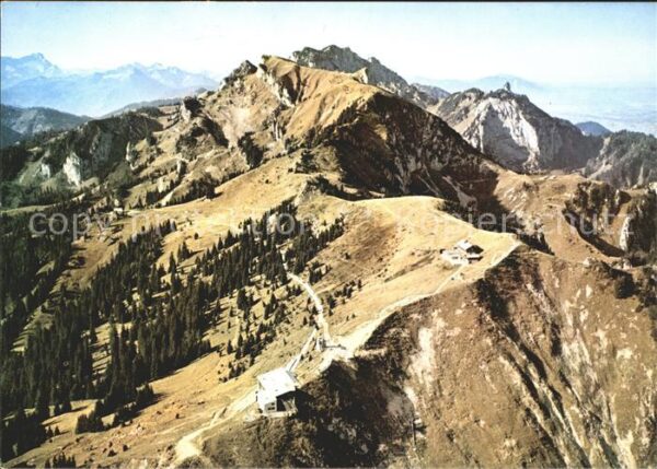Lenggries Brauneck Bergstation Benediktenwand Zug